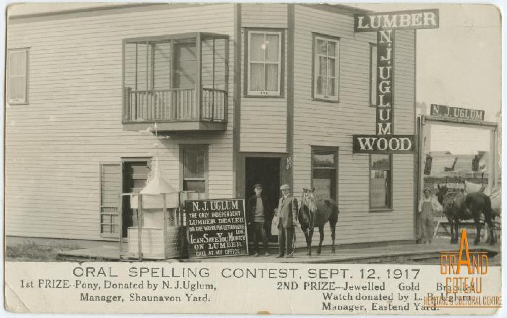 Grand Coteau Archival item Photographic postcard [2018.019.025]