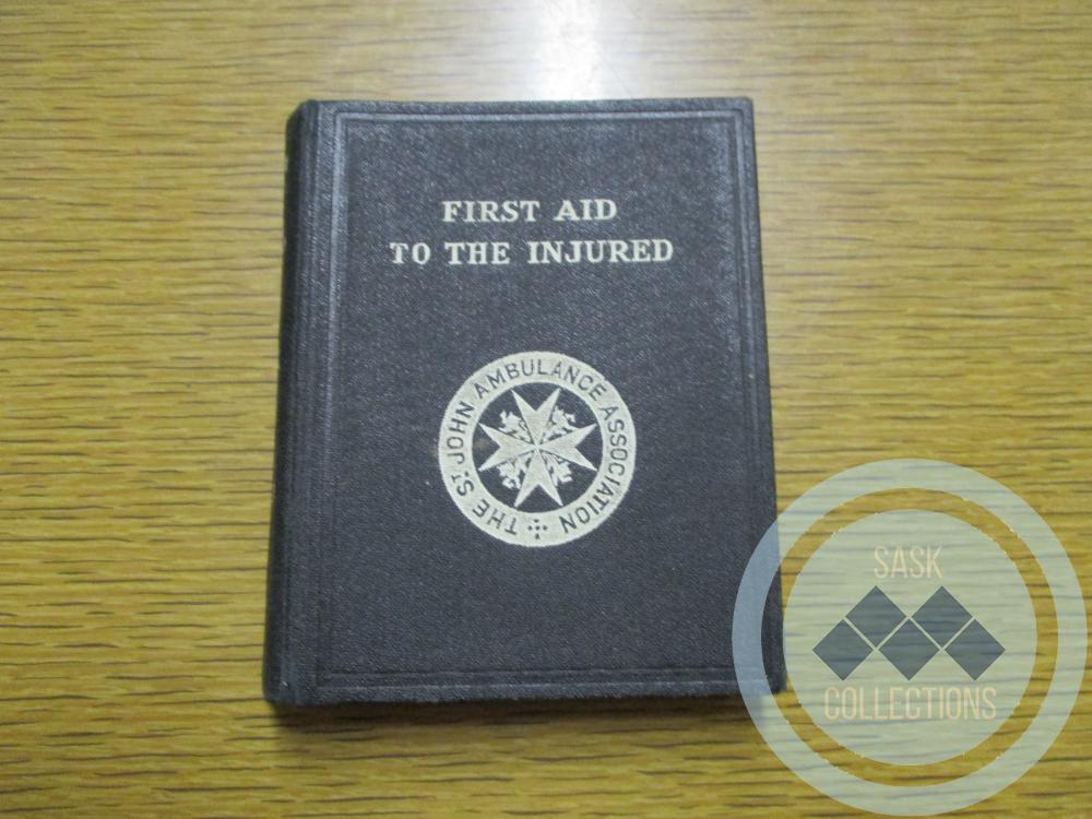 "First Aid to the Injured" Book
