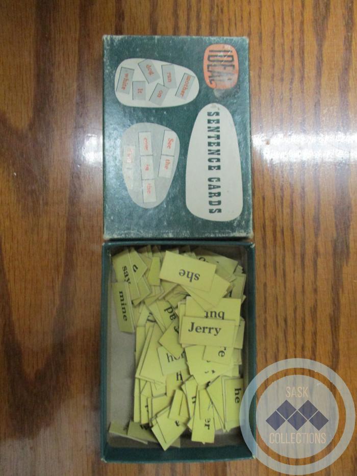 Boxes of Sentence Cards