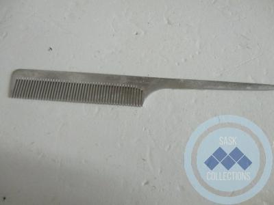 Small Silver Fine-Toothed Comb