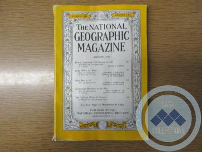 August 1958 National Geographic Magazine