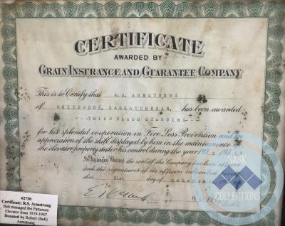 Certificate, Achievement